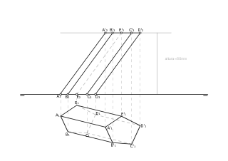 Ejercicio Prisma Apoyado En El Plano Horizontal